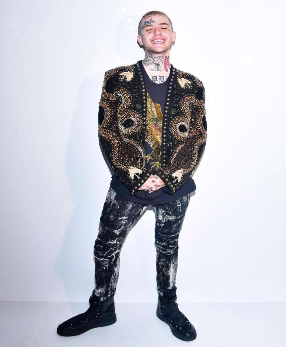 lil peep height and weight