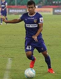 Jerry LalrinzualaIndia U17 (National Team, 2013), Chennaiyin (Senior Career, 2016)