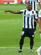 Kwadwo AsamoahGhana (National Team, 2008-2014), Udinese (Senior Career, 2008-2012)