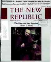 Charles KrauthammerThe New Republic (1980)