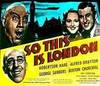 Maureen O'SullivanSo This Is London (Film 1930)