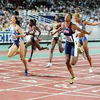 Marion JonesWorld Championships in Athens (1997)