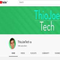 ThioJoeThioJoe (YouTube Channel 2009), ThioJoeTech (YouTube Channel 2012)