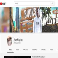 Ryan HughesBucks (YouTube Channel 2012), Ryan Hughes (YouTube Channel 2017)