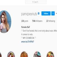 Pamela ReifPamela_rf (Instagram Account 2012), Pamgoesnuts (Instagram Account 2018)