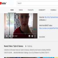 Taylor BouslogTaylor & Vanessa (YouTube Channel 2017)
