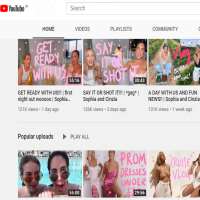 Sophia TuxfordSophia and Cinzia (YouTube Channel 2014)