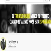 Luzu (YouTuber)LuzuVlogs (YouTube Channel 2011), Luzugames (YouTube Channel 2013)