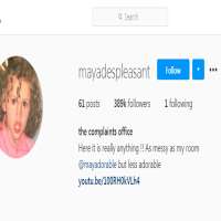 Maya BorsaliMayadorable (Instagram Account 2015), Mayadesagreable (Instagram Account 2019)