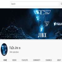 FaZe JinxFaZe Clan  (YouTube Channel 2010), FaZe Jinx (YouTube Channel 2011)