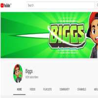Biggs87xBiggs87x (YouTube Channel 2012), Biggs (YouTube Channel 2017)