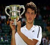 Grigor DimitrovU14 European title (Junior Wimbledon Champion 2008)