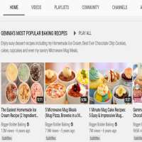 Gemma StaffordBigger Bolder Baking (YouTube Channel 2013)