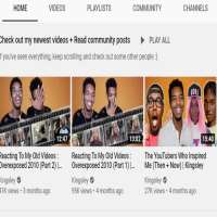 Kingsley (YouTuber)Kingsley (YouTube Channel 2009)