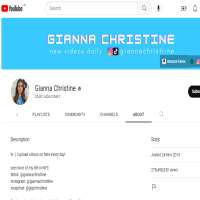 Gianna ChristineYouTube 