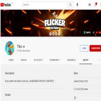 Tiko (YouTuber)YouTube 