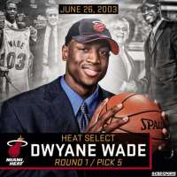 Dwyane WadeNBA draft (2003)
