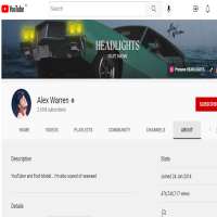 Alex WarrenYouTube 