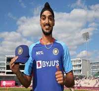 Arshdeep SinghT20I (7 July 2022 v England)
