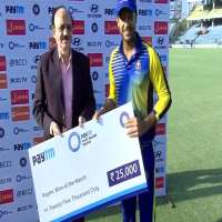 Mohsin Khan (Indian Cricketer)Twenty20 Match 2017-18 Vijay Hazare Trophy