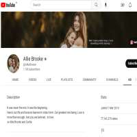 Allie Brooke (YouTuber)YouTube 