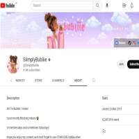 SiimplyBubliieYouTube 