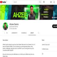 Ahzee DamisYouTube 