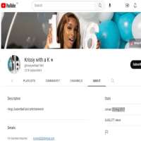 Krissy with a KYouTube 