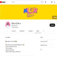MeLon DudeYouTube 