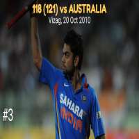 Shikhar DhawanODI (20 October 2010 v Australia)