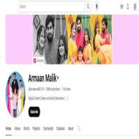 Armaan Malik (YouTuber)YouTube (Channel: Armaan Malik)