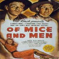 Burgess MeredithOf Mice and Men as George Milton (Film 1939),  The Story of G.I. Joe as Ernie Pyle (Film 1945), A Walk in the Sun  as Narrator (Film 1945)