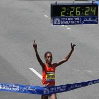 Rita JeptooStockholm Marathon (2004), Boston Marathon in 2:26:25 (2013)