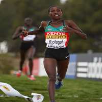 Florence KiplagatIAAF World Cross Country Championships (2009), IAAF World Half Marathon Championships (2011)