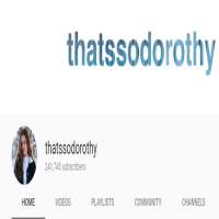 Dorothy AndersonThatssodorothy (YouTube Channel)