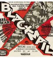 Harvey BrabanBlackmail (1929)