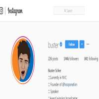 Buster ScherInstagram