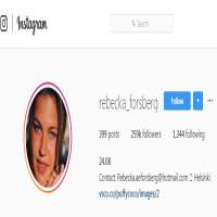Rebecka ForsbergInstagram
