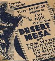 Victor AdamsonDesert Mesa (1935)