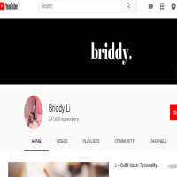 BeautybyBriddyBriddy Li (YouTube Channel 2013)