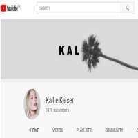 Kallie KaiserKallie Kaiser (YouTube Channel 2014)