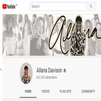Allana DavisonAllana Davison (YouTube Channel 2012)