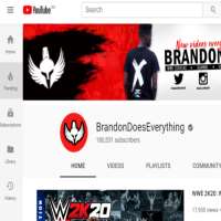 Brandon CollymoreBrandonDoesEverything (YouTube Channel 2014)