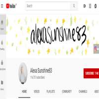 Alexa Sunshine83Alexa Sunshine 83 (YouTube Channel 2014)