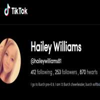 Hailey Williams (TikTok Star)TikTok