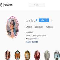 Tara Milk TeaInstagram