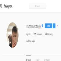 Matthew Taylor (Instagram Star)Instagram