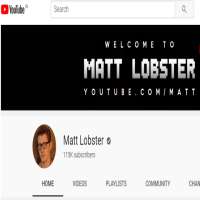 Matt LobsterMatt Lobster (YouTube Channel 2006)