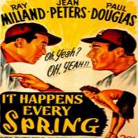 Paul DouglasIt Happens Every Spring as Monk Lanigan (Film 1949), Angels in the Outfield as Aloysius X. Guffy McGovern (Film 1951)