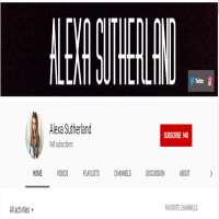 Alexa SutherlandGlowLexa (YouTube Channel 2013)